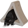 image:imagePetFusion 3Sided Vertical Cat Scratching Post 18in x 105in x 159in  Multiple Angle Scratching Pad with 6 Usable Sides 100 Recyclable Cardboard Lounge for Play and Perch