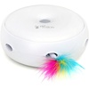 image:imagePetFusion Ambush Cat Toy Electronic Rotating Feather 3 Play Modes Quiet  Nighttime light auto shut off batteries includedPearl