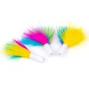 image:imagePetFusion Ambush Cat Toy Electronic Rotating Feather 3 Play Modes Quiet  Nighttime light auto shut off batteries includedPearl