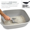 image:imagePetFusion BetterBox NonStick Large Litter Box Pet Safe Coating for Easier Cleaning Open Top Promotes Healthy Usage Made of Stronger ABS Plastic  NonStick Coating for Easier Cleaning and Superior Hygiene Made of Stronger ABS PlasticGrey