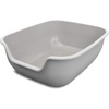 image:imagePetFusion BetterBox NonStick Large Litter Box Pet Safe Coating for Easier Cleaning Open Top Promotes Healthy Usage Made of Stronger ABS Plastic  NonStick Coating for Easier Cleaning and Superior Hygiene Made of Stronger ABS PlasticGrey