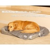 image:imagePetFusion BetterLounge Orthopedic Dog Bed  Solid CertiPURUS Memory Foam Waterproof liner  Medium  Large amp XL  Removable MicroSuede Cover Available Separately 1 YR WarrGreyGrey