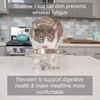 image:imagePetFusion Elevated Dog Bowls Cat Bowls Innovative Raised Pet FeederTranslucent