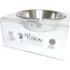 image:imagePetFusion Elevated Dog Bowls Cat Bowls Innovative Raised Pet FeederTranslucent