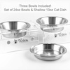 image:imagePetFusion Elevated Dog Bowls Cat Bowls Innovative Raised Pet FeederTranslucent