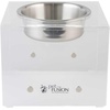 image:imagePetFusion Elevated Dog Bowls Cat Bowls Innovative Raised Pet FeederTranslucent