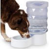 image:imagePetFusion H2O Gravity Pet Water Dispenser 25 Gallon Transparent  Durable Waterer Feeder Automatic Station for Cats and Small Medium Large Dogs