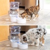 image:imagePetFusion H2O Gravity Pet Water Dispenser 25 Gallon Transparent  Durable Waterer Feeder Automatic Station for Cats and Small Medium Large Dogs