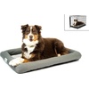 image:imagePetFusion LavenderInfused Dog Bed wCooling  Solid CertiPURUS Orthopedic Memory Foam  AntiAnxiety Crate Mat Calming amp Soothing  AllSeason Temperature Control Cooling Mat  1 Year WarrGrey