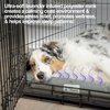 image:imagePetFusion LavenderInfused Dog Bed wCooling  Solid CertiPURUS Orthopedic Memory Foam  AntiAnxiety Crate Mat Calming amp Soothing  AllSeason Temperature Control Cooling Mat  1 Year WarrGrey