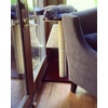 image:imagePetFusion Modern Cat Tree House amp Tall Scratching Post 33 tall Modern and neutral platforms Espresso finish Chestnut brownChestnut brown