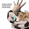 image:imagePetFusion Multipurpose Pet Glove for Grooming Trips to Vet Handling Puncture amp Scratch Resistant Water Resistant 12 Month Warranty for Manufacturer Defects GreyGrey