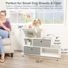 image:imagePetFusion Pet Step Window Perch Bookshelf w Storage Baskets 28 Tall Dog and Cat Perch 8 Stair Height MultiFunctional Modern Furniture w Carpeted Step Pads amp 1 Thick Premium Foam Pad