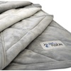 image:imagePetFusion Premium Dog amp Cat Blanket  Ultra Soft Pet Blanket Available in Plush or Quilted 2 Colors Grey Brown  Perfect for Small Dogs amp Large DogsGrey