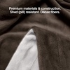 image:imagePetFusion Premium Dog amp Cat Blanket  Ultra Soft Pet Blanket Available in Plush or Quilted 2 Colors Grey Brown  Perfect for Small Dogs amp Large DogsBrown