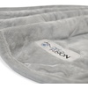 image:imagePetFusion Premium Dog amp Cat Blanket  Ultra Soft Pet Blanket Available in Plush or Quilted 2 Colors Grey Brown  Perfect for Small Dogs amp Large DogsGrey