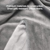 image:imagePetFusion Premium Dog amp Cat Blanket  Ultra Soft Pet Blanket Available in Plush or Quilted 2 Colors Grey Brown  Perfect for Small Dogs amp Large DogsGrey