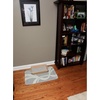 image:imagePetFusion SmartGrip EXTRA LARGE Cat Litter Mat Gray 35 x 24 Easy cleaning Stylish Pattern Soft on Paws for Finicky Cats  No Phthalates or VCMsGray Twist