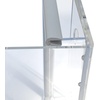 image:imagePetFusion Tranquility Window Bird Feeder in Premium Lucite Acrylic I Removable Tray II 3 Perches ClearNarrowA