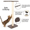image:imagePetFusion Ultimate Cat Window Climbing Perch 45 Tall Tree Sisal Scratching Posts Modern Design Simply Suctions to Window EASY TO ASSEMBLE  Tree Sisal Scratching Posts Modern Design Simply Suctions to Window Easy to AssembleEspresso finish