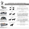 image:imagePetFusion Ultimate Dog Bed Orthopedic Memory Foam Waterproof Cover Liner  Orthopedic Memory Foam Medium Firmness Pillow Waterproof Liner YKK Zippers Breathable 35 Cotton Cover