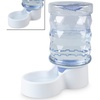 image:imagePetFusion H2O Gravity Pet Water Dispenser 25 Gallon Transparent  Durable Waterer Feeder Automatic Station for Cats and Small Medium Large Dogs