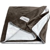 image:imagePetFusion Premium Dog amp Cat Blanket  Ultra Soft Pet Blanket Available in Plush or Quilted 2 Colors Grey Brown  Perfect for Small Dogs amp Large DogsBrown
